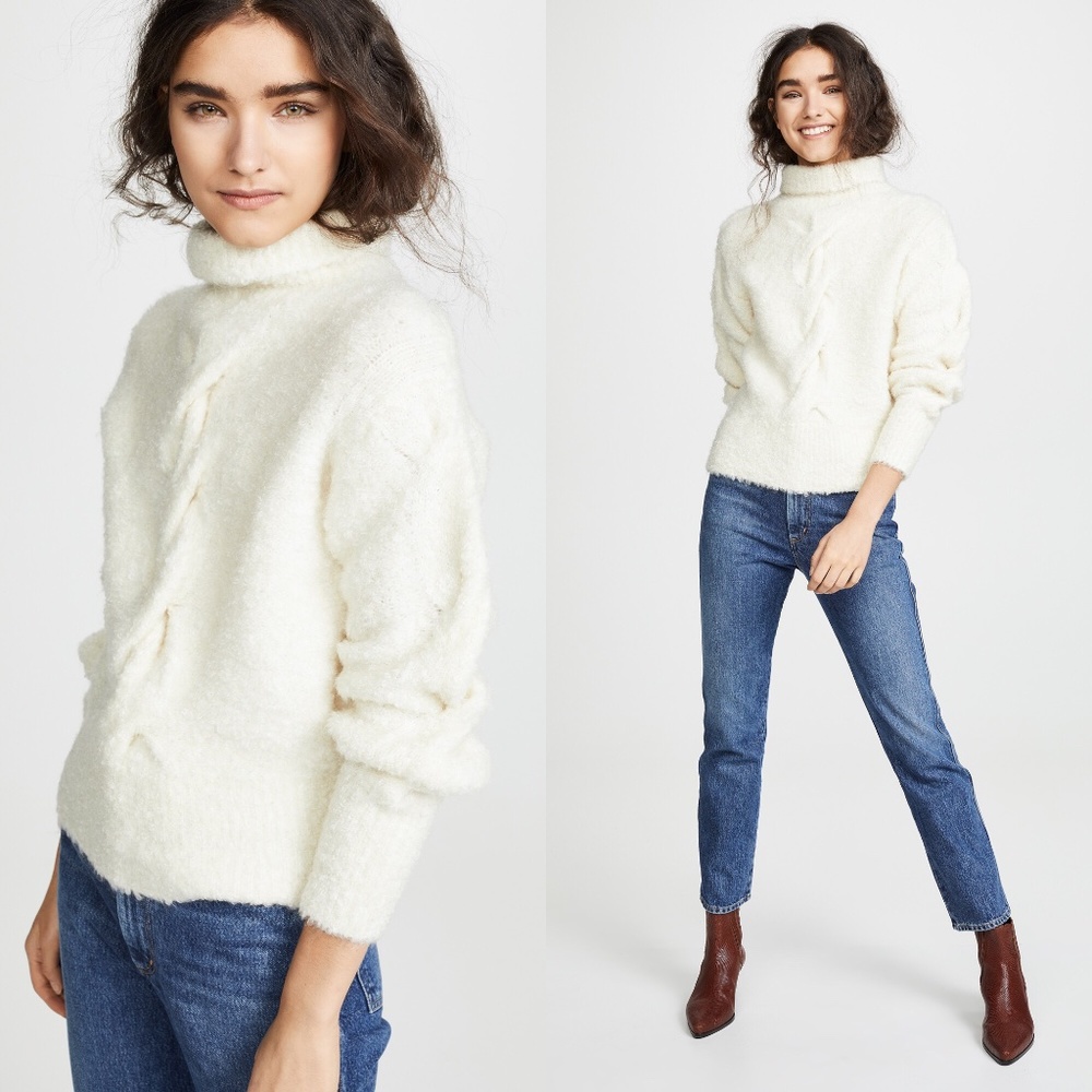 CLEARANCE Theory mohair turtle neck sweater FINAL PRICE